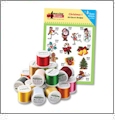 Christmas Embroidery Designs with 18 Spool Madeira Thread Kit by Amazing Designs on a Multi-Format CD-ROM ADC-25TK