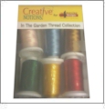 In The Garden 6 Spool Embroidery Thread Set