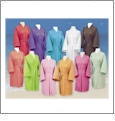 Cotton Waffle Knee-Length Robe Embroidery Blanks