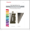 Simplicity Bias Tape Maker Tip - 1-1/8" Quilt Binding Tip