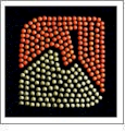 Jean Pocket Design - Colored Metals 2.5"x2.5" Iron-On by Mark Richards - PACK OF 1