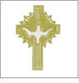 Christian Cross Collection Embroidery Designs by Great Notions on a CD-ROM 112421