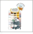 Lana Fuzzy Wool 30 Spool + 20 Cotona + 2 Spools Bobbinfil Incredible Threadable Embroidery Thread Set