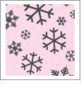 Let It Snow 10 - QuickStitch Embroidery Paper - One 8.5in x 11in Sheet - CLOSEOUT
