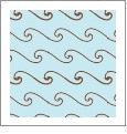 Wave 03 - QuickStitch Embroidery Paper - One 8.5in x 11in Sheet