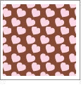 Hearts 03 - QuickStitch Embroidery Paper - One 8.5in x 11in Sheet - CLOSEOUT