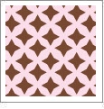 Retro Star 03 - QuickStitch Embroidery Paper - One 8.5in x 11in Sheet - CLOSEOUT