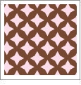 Retro Star 05 - QuickStitch Embroidery Paper - One 8.5in x 11in Sheet - CLOSEOUT