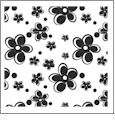 Pocket Full of Posies 10 - QuickStitch Embroidery Paper - One 8.5in x 11in Sheet- CLOSEOUT