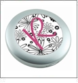 Lighted Compact Mirror Acrylic Embroidery Blank