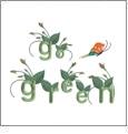 Go Green Embroidery Designs by Amazing Designs on a Multi-Format CD-ROM ADC-166J
