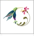 Hummingbird Garden Embroidery Designs for Amazing Designs on a Multi-Format CD-ROM ADP-79