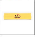 Yellow Headband Embroidery Blanks
