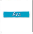 Aqua Headband Embroidery Blanks