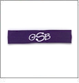 Dark Purple Headband Embroidery Blanks