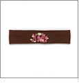 Brown Headband Embroidery Blanks