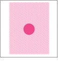 Wave with Circle 2 - QuickStitch Embroidery Paper - One 8.5in x 11in Sheet