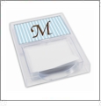 Memo Holder - Frosted Holder Acrylic Embroidery Blank