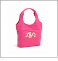 Hot Pink Purse Embroidery Blanks