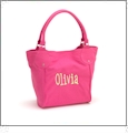 Hot Pink Premium Purse Embroidery Blanks