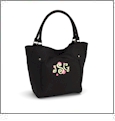 Black Premium Purse Embroidery Blanks