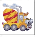 Cute Cars and Trucks Embroidery Designs by Nancy Zieman for Amazing Designs on a Multi-Format CD-ROM ADP-87