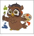 Awesome Owls Embroidery Designs by Dakota Collectibles on a CD-ROM 970395
