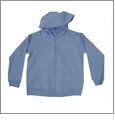 Bella Girl Fleece Hooded Sweatshirt Embroidery Blanks