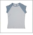 Bella Girl Cap Sleeve Raglan T-Shirt Embroidery Blanks