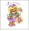 Flower Bears and Holiday Animals Embroidery Designs on CD from the Vermillion Stitchery 71500