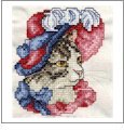 Antique Cats Embroidery Designs on CD from the Vermillion Stitchery