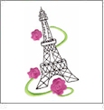 Bonjour from France Collection Embroidery Designs by Dakota Collectibles on a CD-ROM 970463