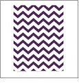 Chevron 5  - QuickStitch Embroidery Paper - One 8.5in x 11in Sheet - CLOSEOUT