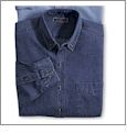 JERZEES Short Sleeve Denim Shirt Embroidery Blanks