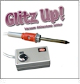 Glitz Up Vacuum Hot-Fix Rhinestone Applicator + BONUS Flourish & Monogram Embroidery Designs SUPER SPECIAL