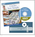 Circles Sew Simple Tool with Book & DVD from Sewing With Nancy