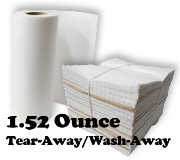 1.52oz Tear-Away/Wash-Away