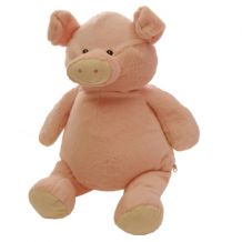 Embroidery Buddy Stuffed Animal - Sweetie Piggy Pal 16" 