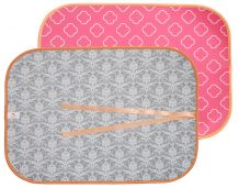 The Coral Palms® Swimsuit Saver Roll-up Neoprene Mat - CLOVER & DAMASK