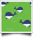 Whaley Cute in LIME GREEN - QuickStitch Embroidery Paper - One 8.5in x 11in Sheet- CLOSEOUT