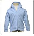 bella baby Full Zip Solid Infant Hooded Sweatshirt Embroidery Blanks