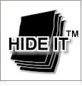 Hide It Black 8.5in x 10in 20 Sheet Pack Permanent Embroidery Topping