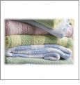 Colorado Trading Chunky Monkey Infant Striped Blanket Embroidery Blanks