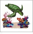 Tropical Waters Amazing Designs ADP-1 Embroidery Designs on CD