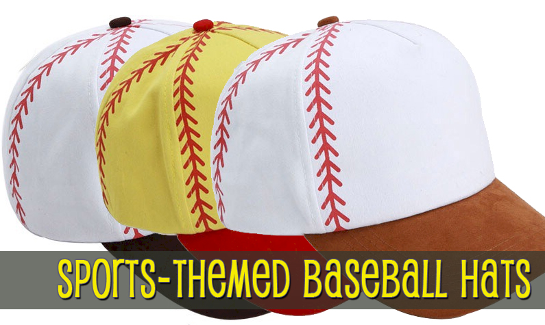 Sports-Themed Baseball Hats
