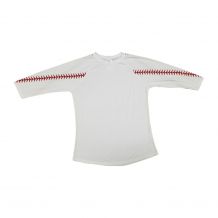 The Coral Palms® Sports Raglan Shirt - BASEBALL/WHITE - CLOSEOUT