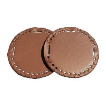 The Coral Palms® 3" EasyStitch Medallion Add-Ons One Pair - BROWN - CLOSEOUT