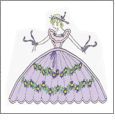 Victorian Lady Applique Sew Artfully Yours by Cindy Losekamp Embroidery Designs on Multi-Format CD-ROM