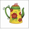 Teatime 1 Amazing Designs ADC-14 Embroidery Designs on CD