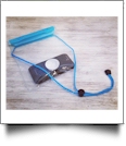 Universal Waterproof Cellphone Pouch with Lanyard - AQUA - CLOSEOUT
